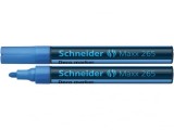 Marker cu creta lichida,varf rotund, model Schneider Maxx 265,6 culori
