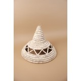 Lustră Asimetrica Din Fibră Naturală Palmier