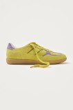 Alohas sneakers din piele &icirc;ntoarsă Tb.490 culoarea verde, S100471-08