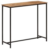 Cumpara ieftin Masa consola, 80x30x74 cm, lemn masiv de mango si fier