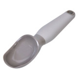 Lingura pentru inghetata,plastic,gri,17 cm, Oem