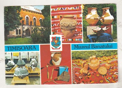 bnk cp Timisoara - Muzeul Banatului - circulata foto