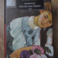 ROMANTE PENTRU MAI TARZIU-ION MINULESCU