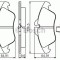Set placute frana,frana disc MERCEDES SPRINTER 2-t platou / sasiu (901, 902) (1995 - 2006) BOSCH 0 986 495 245