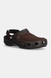Crocs papuci Yukon Vista II Lr Clog M barbati, culoarea maro, 207689