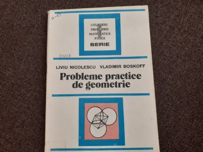 Probleme practice de geometrie Liviu Nicolescu foto