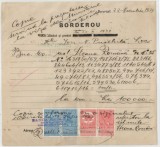 Romania, Borderou, copie, 1939