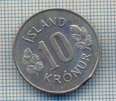AX 141 MONEDA - ISLANDA - 10 KRONUR -ANUL 1967 -STAREA CARE SE VEDE foto