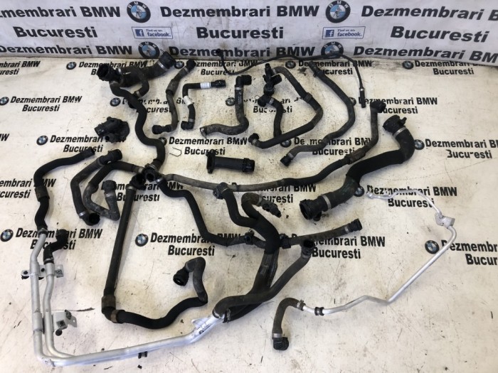 Furtun racire apa antigel BMW X5 X6 F15 F16 M50d 3.0d 381cp