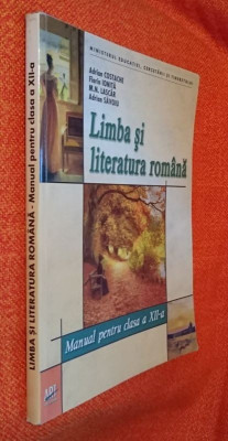 Limba si literatura romana - Manual pentru clasa a XII-a - A. Costache foto