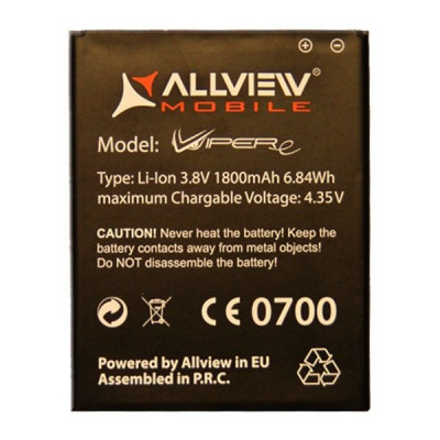 Baterie Acumulator Allview V1 Viper E 3.8V 1800 mAh 6.84 Wh foto