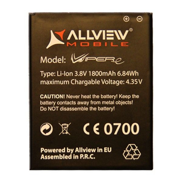 Baterie Acumulator Allview V1 Viper E 3.8V 1800 mAh 6.84 Wh