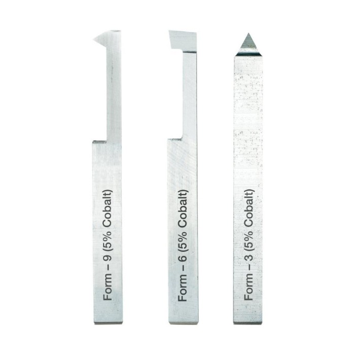 Set 3 cutite pentru filete, Proxxon 24540
