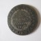 Rară! Statele Italiene-Republica Piemonte 5 Francs 1801-1802 argint moneda gaurita