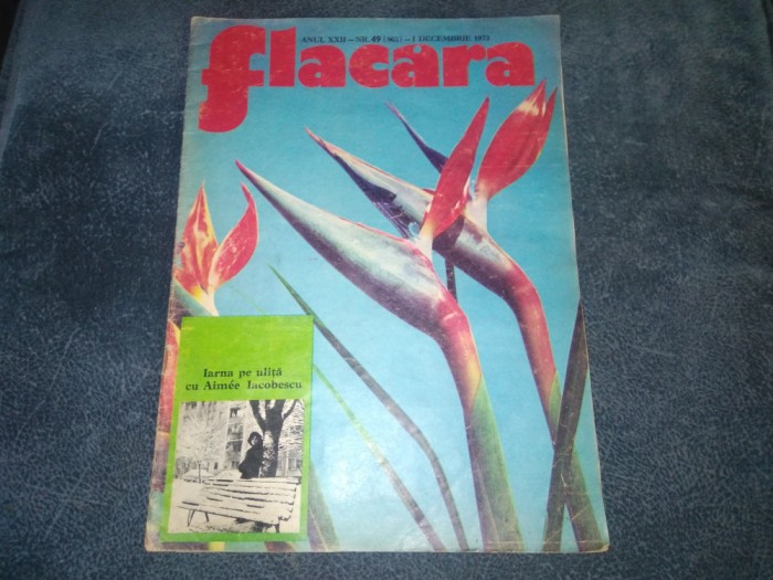 REVISTA FLACARA NR 49 1973
