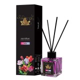 Odorizant de camera Tulip (Lalea), Mozaic, cu betisoare, 110 ml