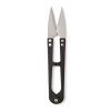 Foarfeca croitorie compacta neagra, 10.4 cm, lame otel inoxidabil, taiere precisa fire textile