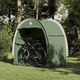 vidaXL Cort pentru depozitare biciclete Verde 210 x 90 x 174 cm
