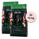 Fitmin FOR LIFE Mini Lamb &amp;amp; Rice 2 x 12 kg