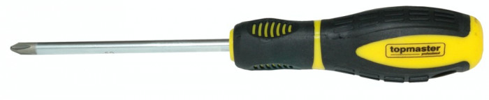 Surubelnita cruce PH0 4 x 100 mm S2 Topmaster Profesional