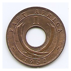 Africa de Est 1 cent 1952 H - (George VI) KM-32 (1)