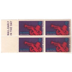 Statele Unite 1969 - WC. Handy - Tatăl Blues-ului, neuzata de 4
