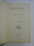 LITERATURA SI STIINTA anii: 1893; 1894 - Director C. DOBROGEANU-GHEREA