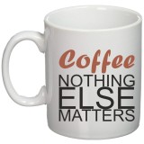 Cana alba personalizata &quot;Nothing else matters!&#039;&quot;, INOVATIX&reg;. 330ml