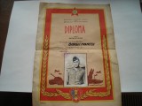Diploma Militar de frunte RPR, tractorist