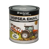 Vopsea email anticoroziva 3 in 1 Breckner Germany alb polar 1L protectie direct pe rugina interior exterior