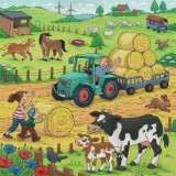 Puzzle 3x49 piese - Farm | Ravensburger
