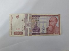 Romania 10 000 Lei 1994 foto