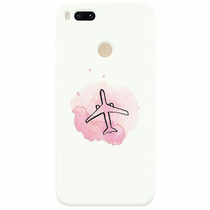 Husa silicon pentru Xiaomi Mi A1, Airplain