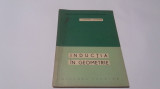 INDUCTIA IN GEOMETRIE I.M IAGLOM--RM4, 1964