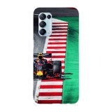 Husa compatibila cu Oppo Find X5 Pro, Viceversa, model Aston Martin Racing Formula 1 Red Bull, Silicon, TPU, Transparent, Carcasa