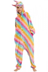 PJM169-100 Pijama intreaga kigurumi, model unicorn