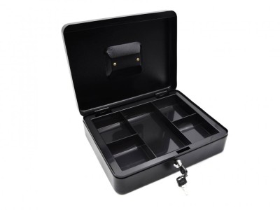 Caseta pentru bani 300x240x90mm cu cheie, GEKO G10903 foto