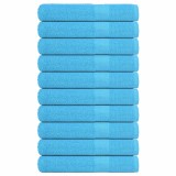 Gossi prosoape de sauna, frogn, 10 buc., turcoaz, 80x200 cm, 360 g/m2