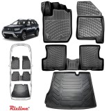 Set complet Rizline Dacia Duster 2018&ndash;2022 4x2 Prestige &ndash; Covorașe față, spate și tăviță portbagaj