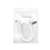 Cablu de Date FOREVER Type-C la Type-C, 1m Alb Bulk