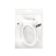 Cablu de Date FOREVER Type-C la Type-C, 1m Alb Bulk