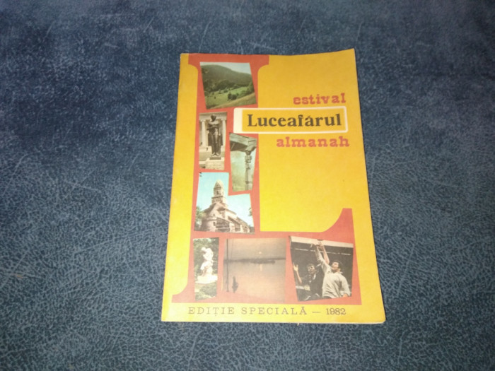 ALMANAH LUCEAFARUL ESTIVAL 1982