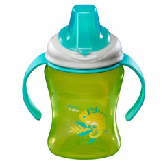 Cana pentru sorbire usoara cu manere detasabile 260 ml. Green Vital Baby