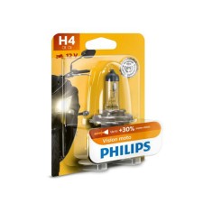 Bec Moto Halogen H4 Philips Vision 12V 60 55W