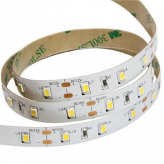 Banda LED SMD2835 12V 60LED/m 6W/m lumina calda 3000K 5m IP20 Well LEDSTW-2835-12608D201/5-WL