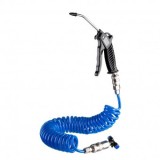 Set pistol pentru suflat cu furtun 5m spiralat 1/4&quot;