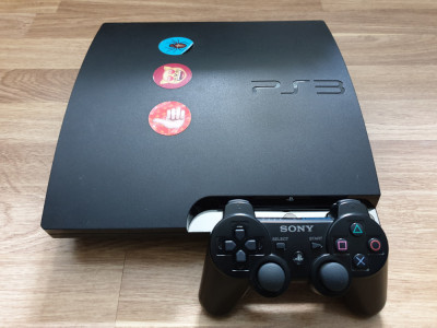 PS3 (Playstation 3) modat CFW 250 GB + 50 jocuri (FIFA 19, GTA V, Minecraft) foto