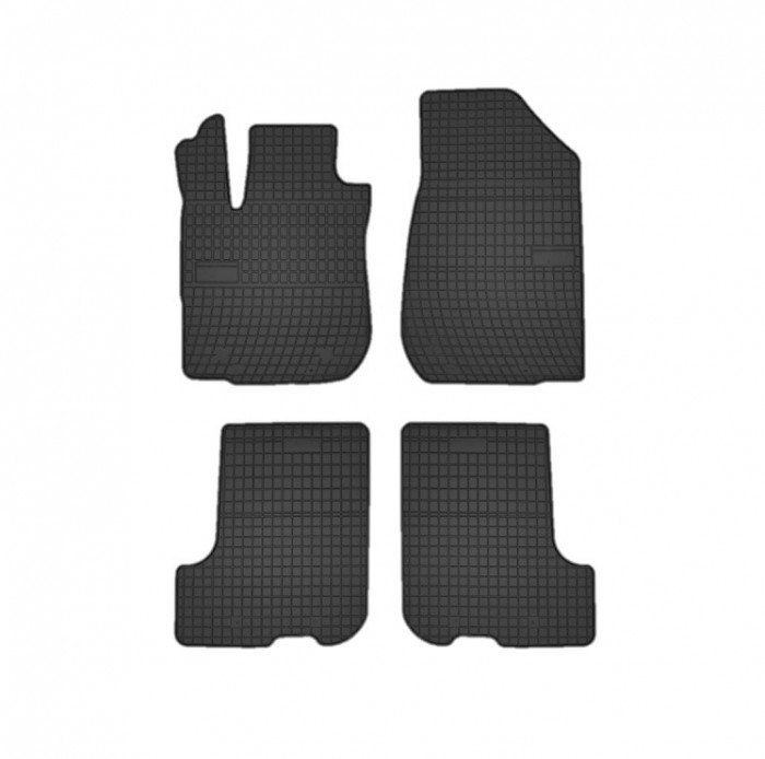 Set covorase auto din cauciuc pentru Dacia Sandero/ Stepway 2 2018-&amp;gt; prezent, presuri RapidAuto, Negru AutoDrive ProParts