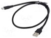 Cablu USB 2.0 VENTION USB A la USB C 0,25m negru