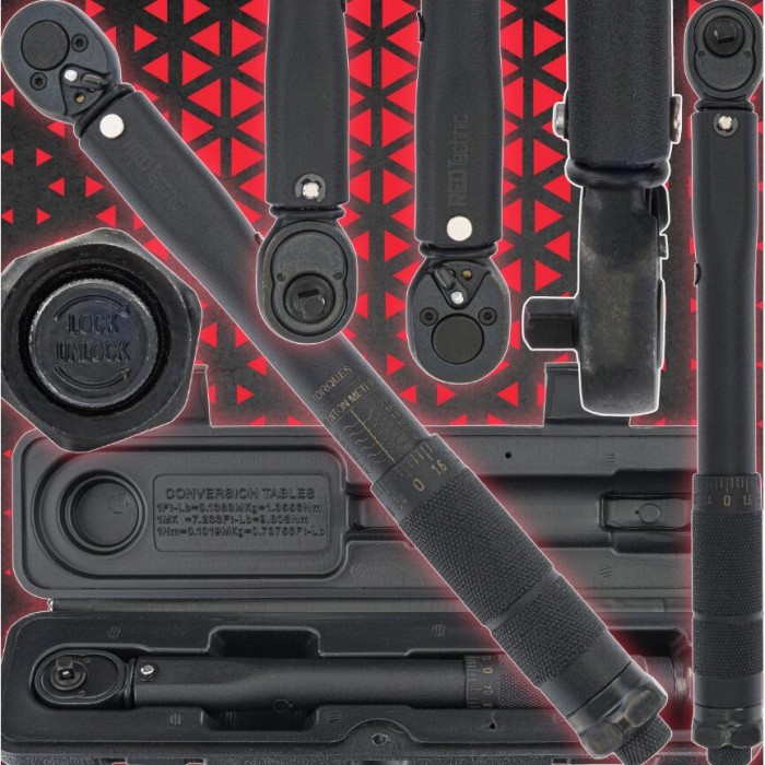 Cheie dinamometrica, 1/4&quot;, 274 mm, 2 - 24 Nm, Red Technic